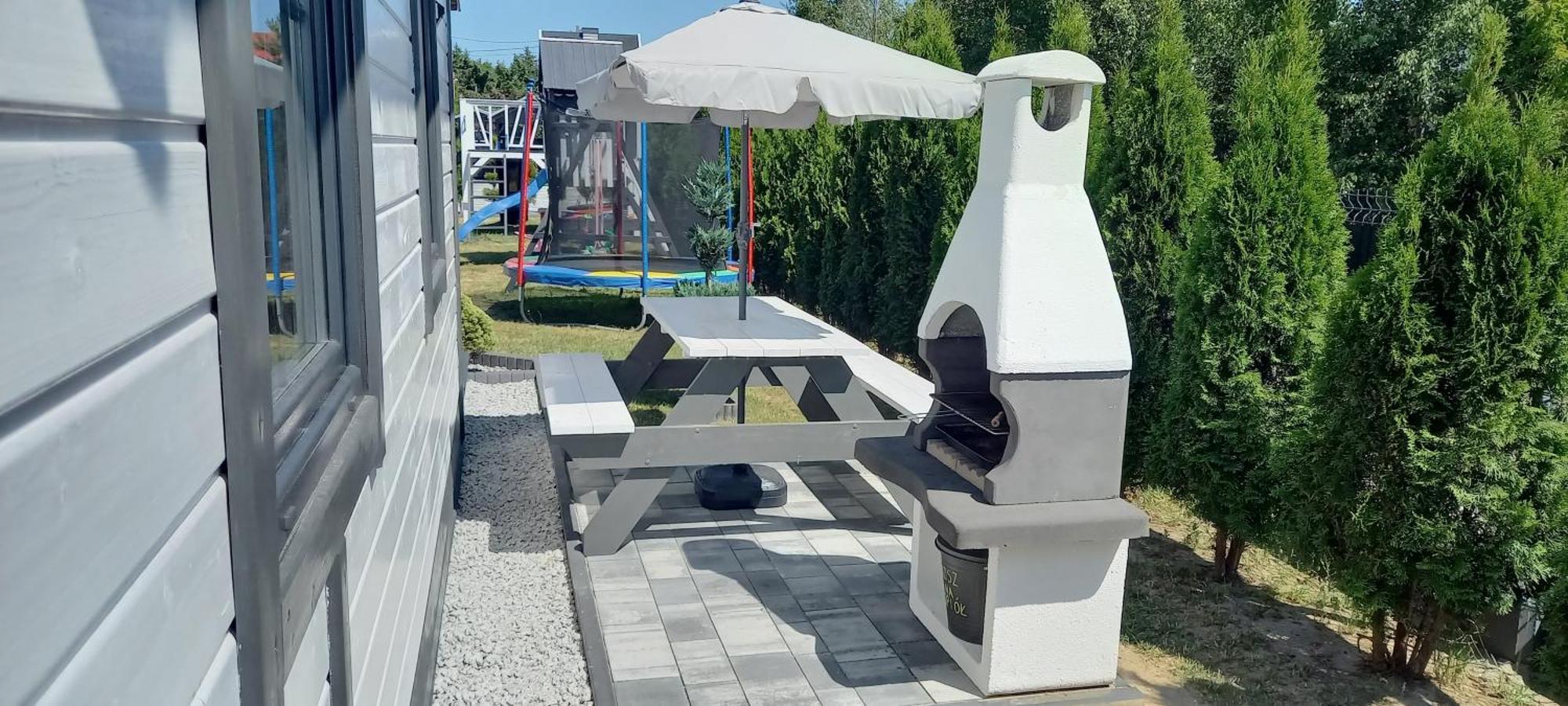 Domki Letniskowe Agata Jantar Exteriör bild